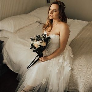 BHLDN Felicity by Watters, midi wedding gown